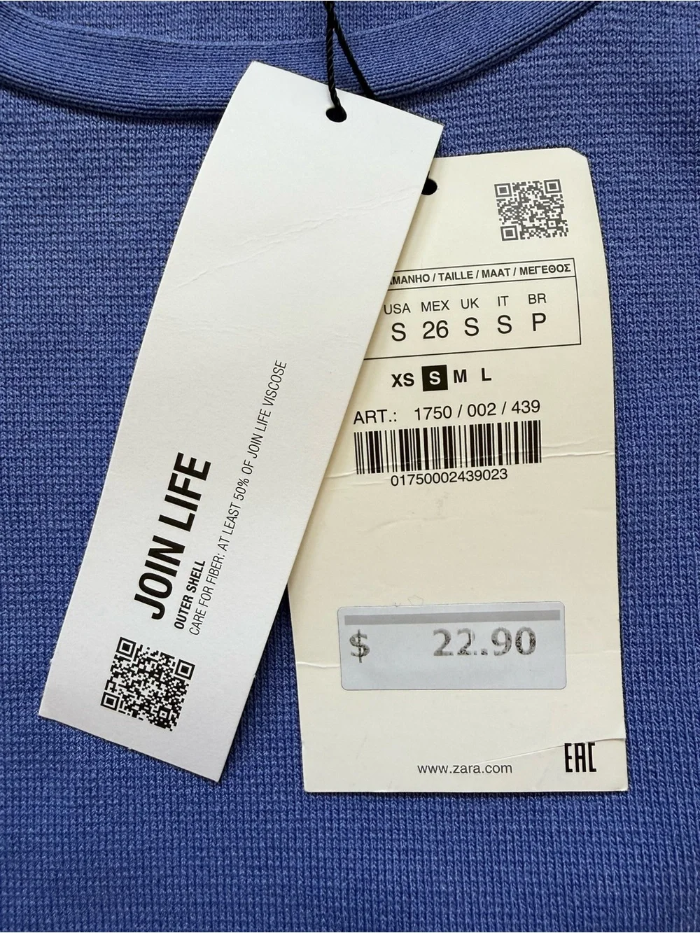 NWT* Zara Racerback Cropped Tank